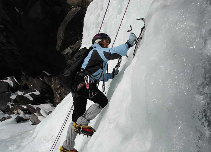 Cascade de glace